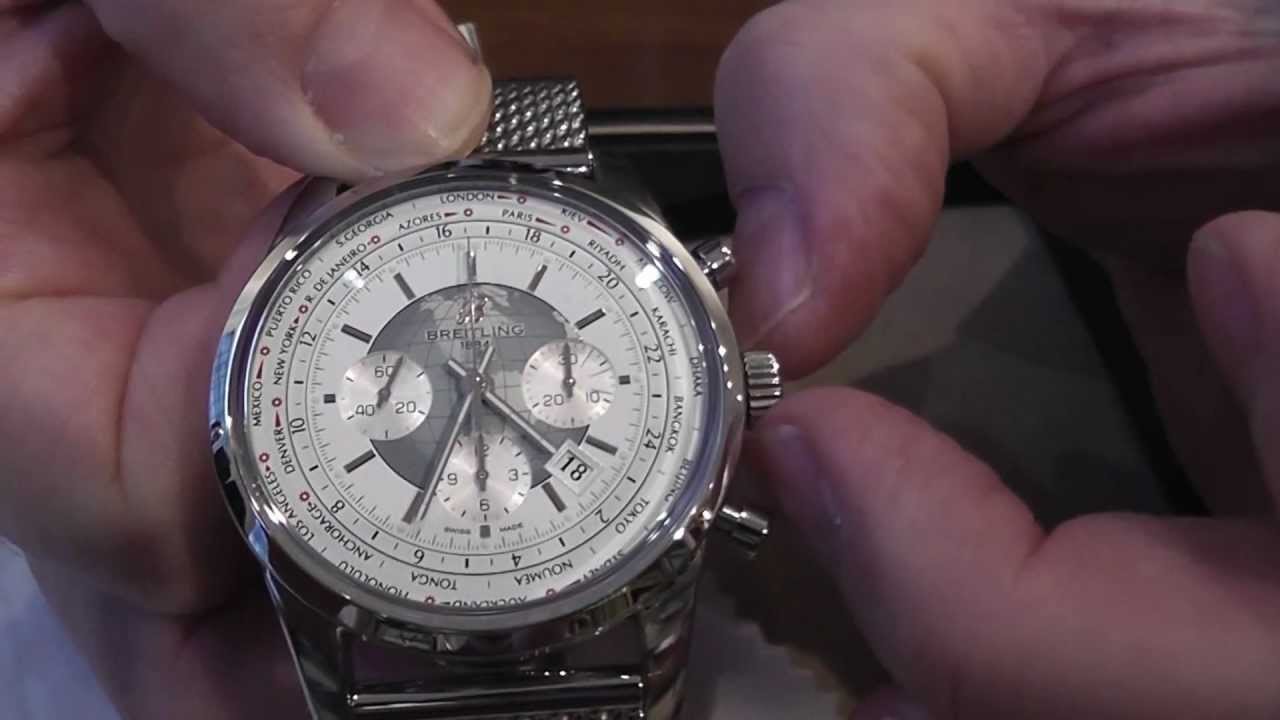 Bob's Blog: Breitling Transocean Unitime Chronograph Watch - AB0510