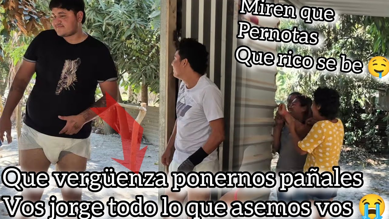 Santo Dios Nenon y jorge se ponen mañales ahora si son unos bebes pañaludos🤣