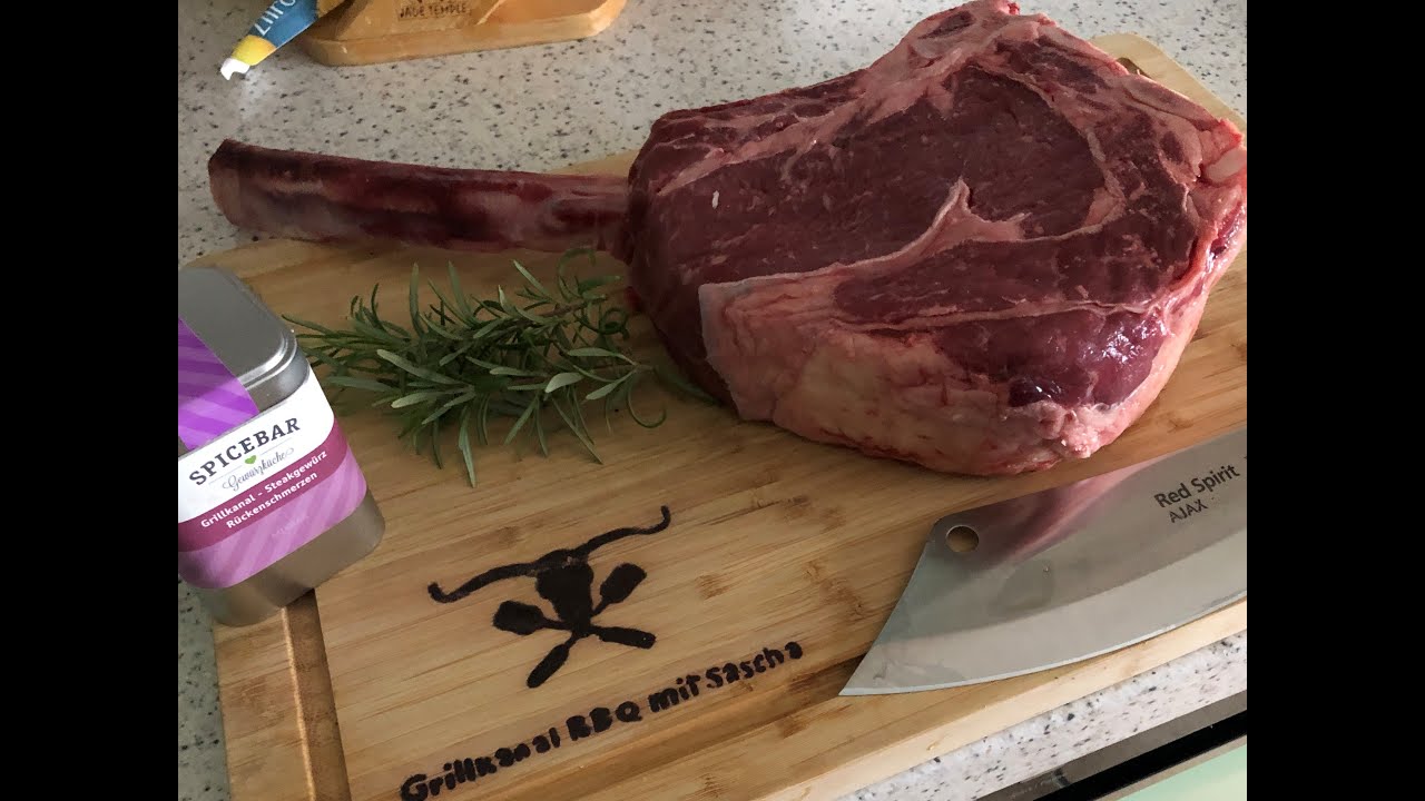 Dry Aged Tomahawk aus der Metro - Grillkanal - BBQ mit Sascha