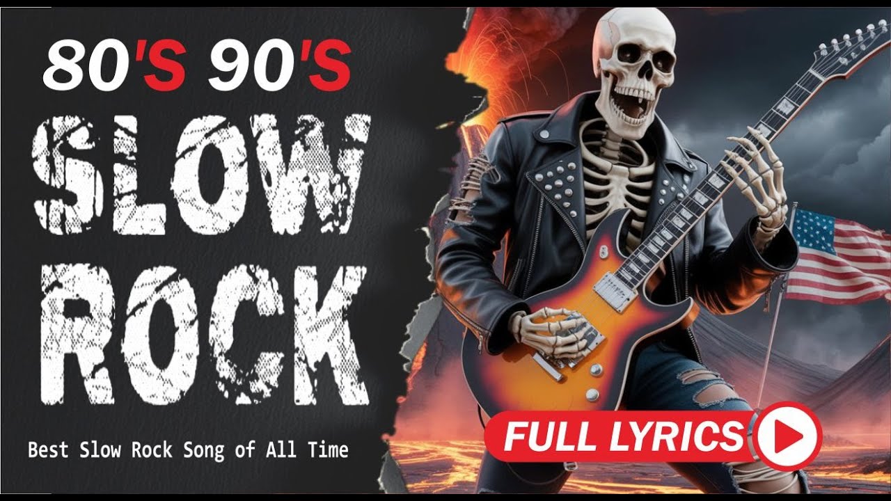 Slow Rock Love Song Nonstop Slow Rock Medley Rock Ballads 70s 80s 90s with Lyrics
