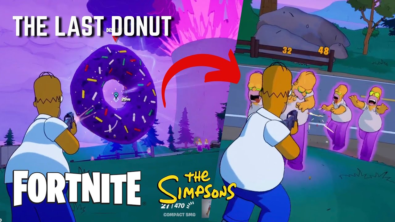 Fortnite Simpsons Adventures - The Last Donut
