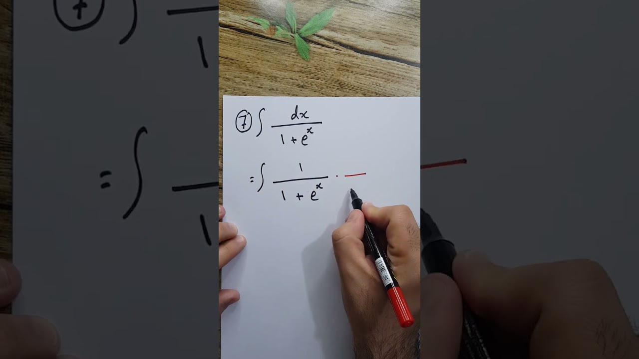 محاضرة 5 (قاعدة توفر مشتقة المقام في البسط وتكامل الدوال الأسية). نوار الأسدي