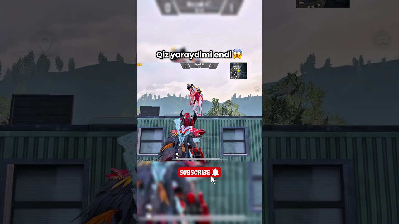 Obuna bo&rsquo;ling✊ qiz nima dedi😱😱😱 #pubgmobile #tdm #bobo