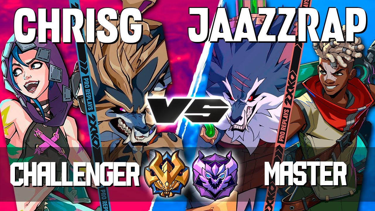 2XKO ▰ CHRISG (Warwick-Jinx) vs JAAZZRAP (Warwick-Ekko) ▰ 2XKO Pro level replays