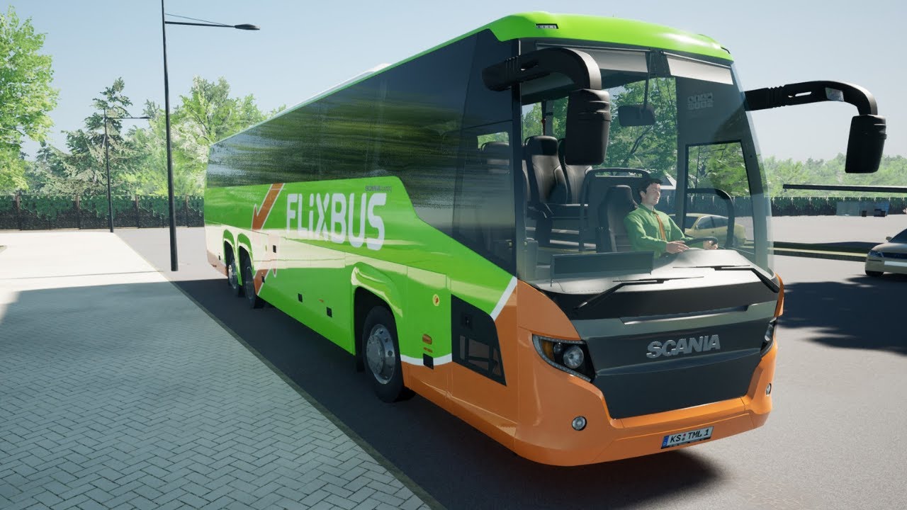 Fernbus Simulator - Scania Touring DLC Quick Look!