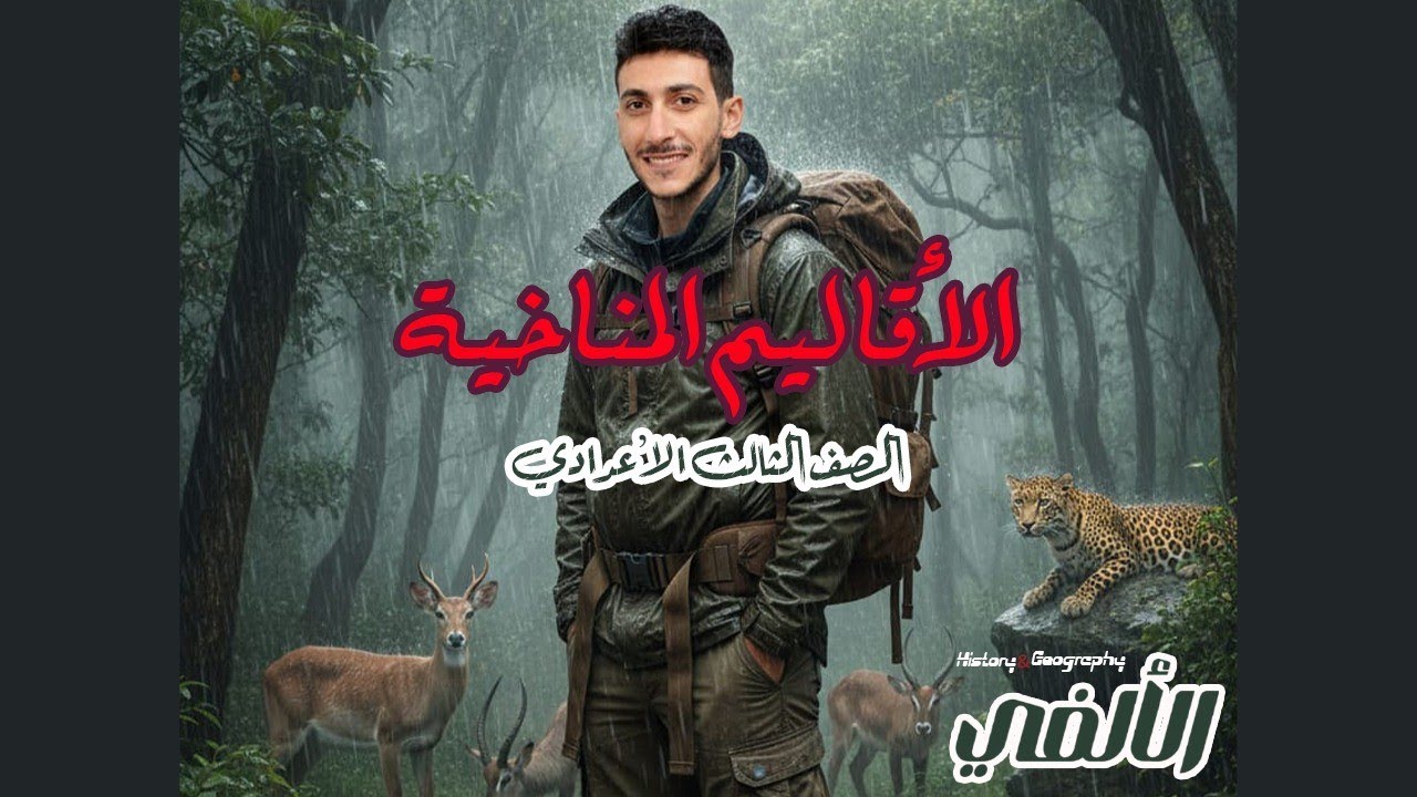 #الاقاليم_المناخية #الصف_الثالث_الاعدادي