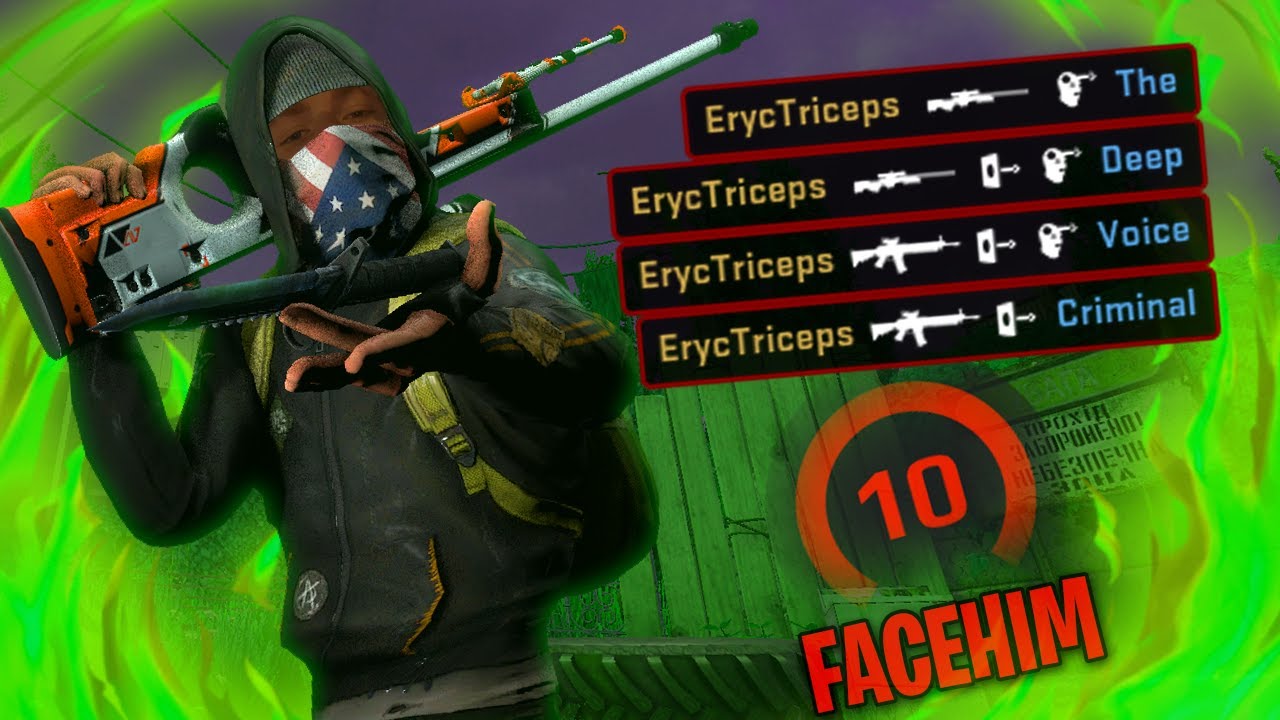 ErycTriceps - The Deep Voice Criminal CS:GO [+H1Z1 Statement]
