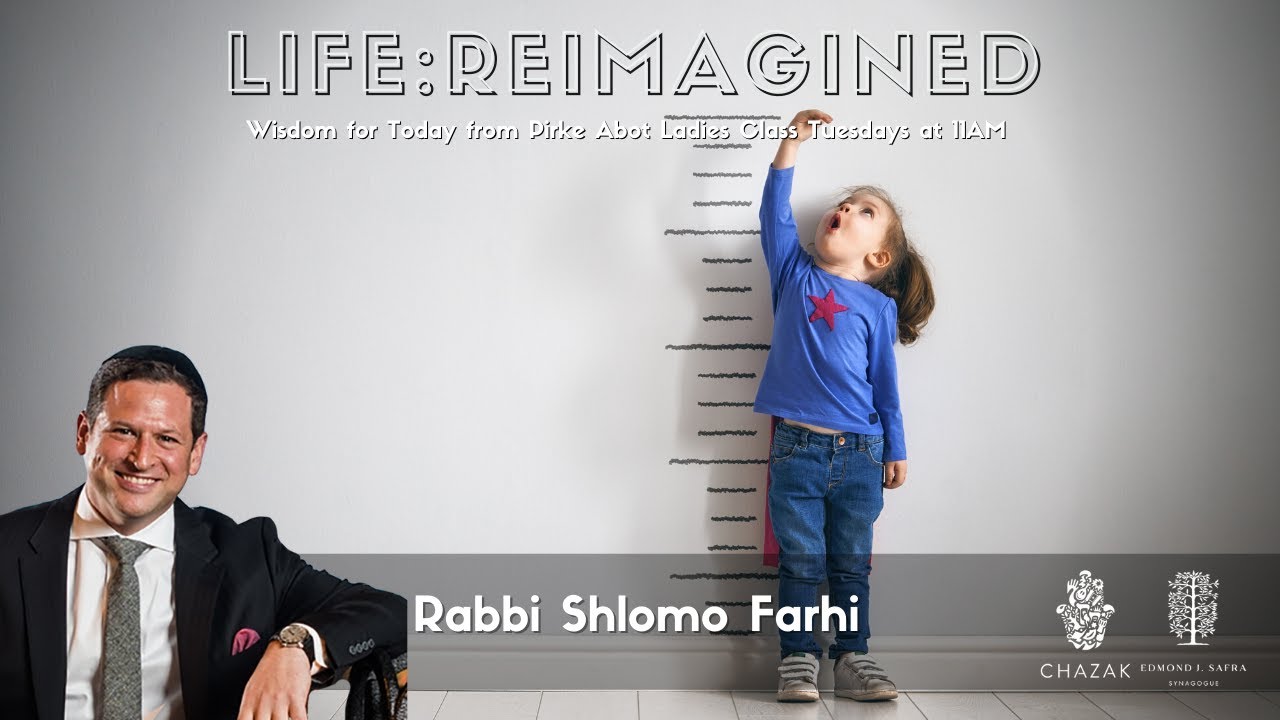 Life Reimagined  Avot 5:20