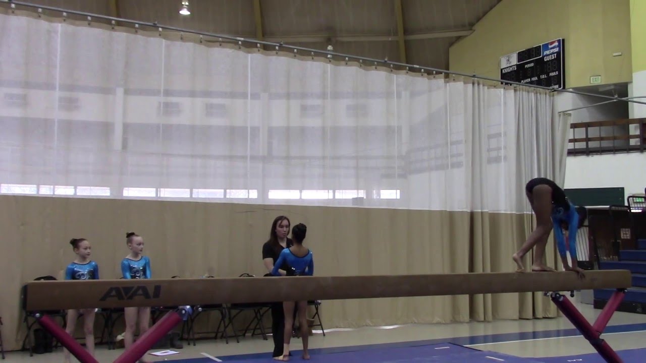 Level 6 Gymnastics - Beam 7: BCG Valentine Invitational - Session 3