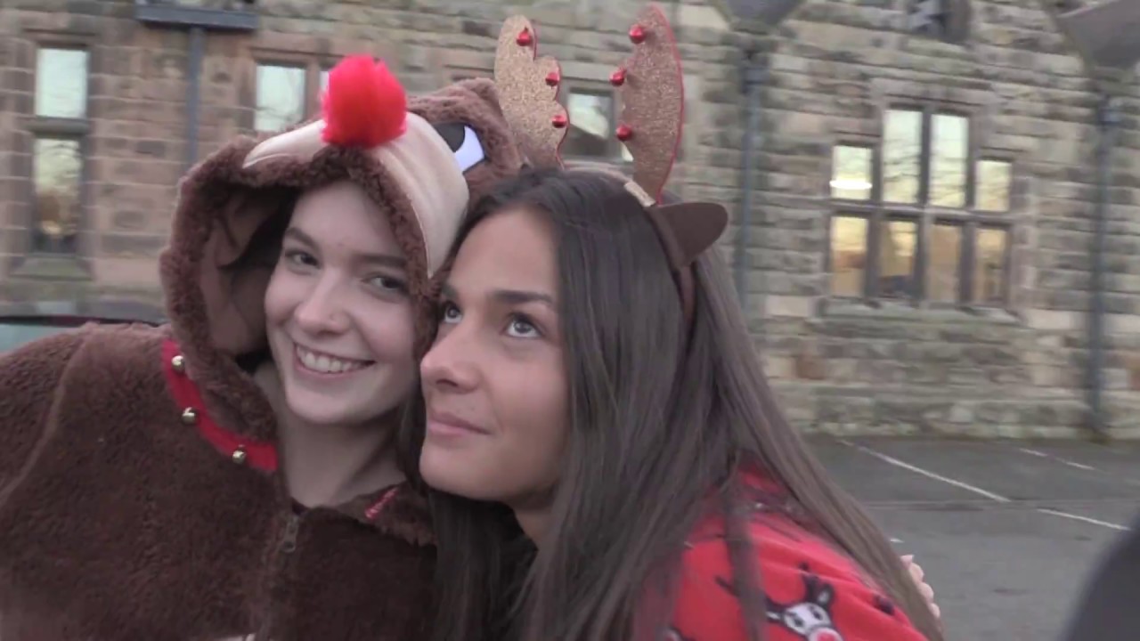 Ashby school panto entrance video 2016