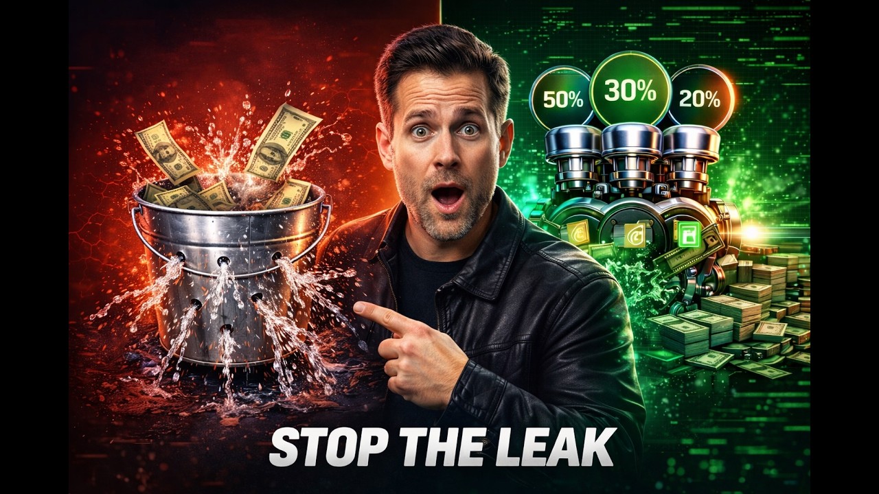Why You&rsquo;re Still Broke: The Money Flow Engine (50/30/20 Rule)