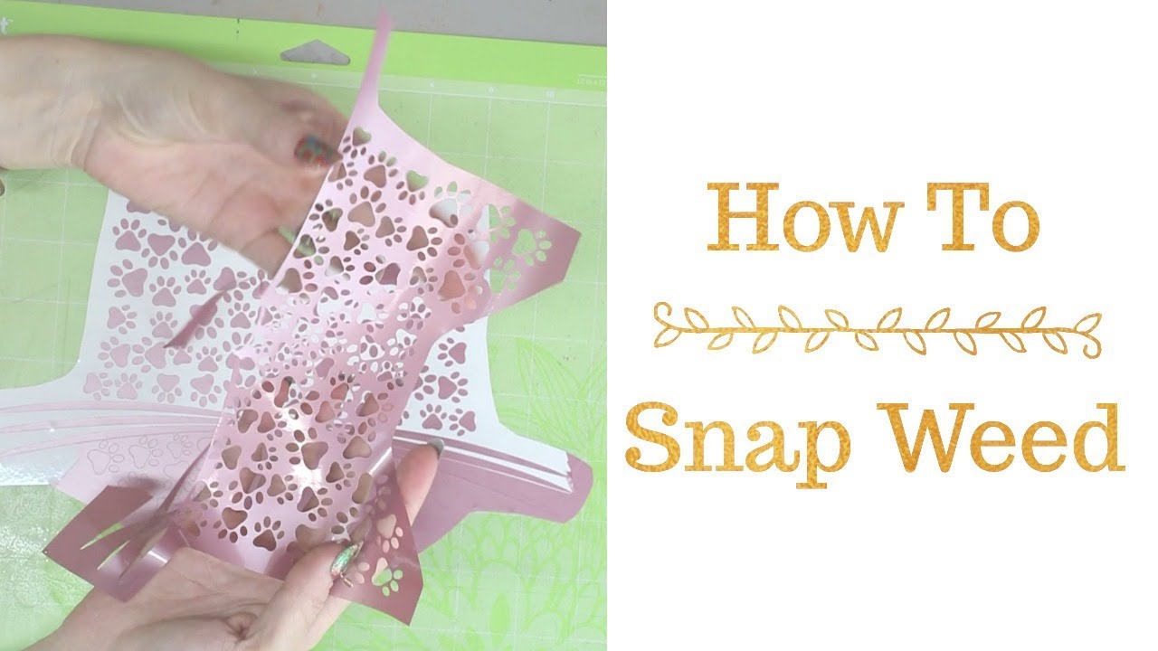 How to Snap Weed Vinyl