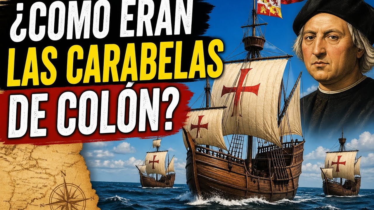 Cómo eran las carabelas en las que viajó Colón?