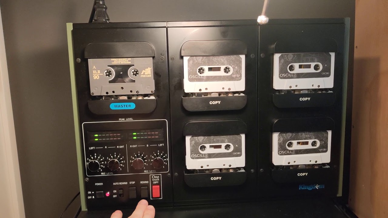 Kingdom One Touch Cassette Duplicator