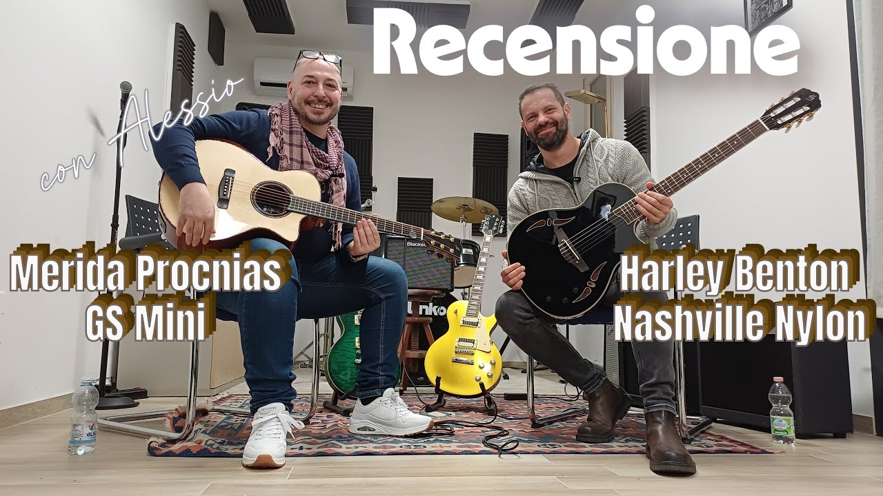 NOVITA' SORPRENDENTI - MERIDA PROCNIAS GS MINI & HARLEY BENTON NASHVILLE NYLON