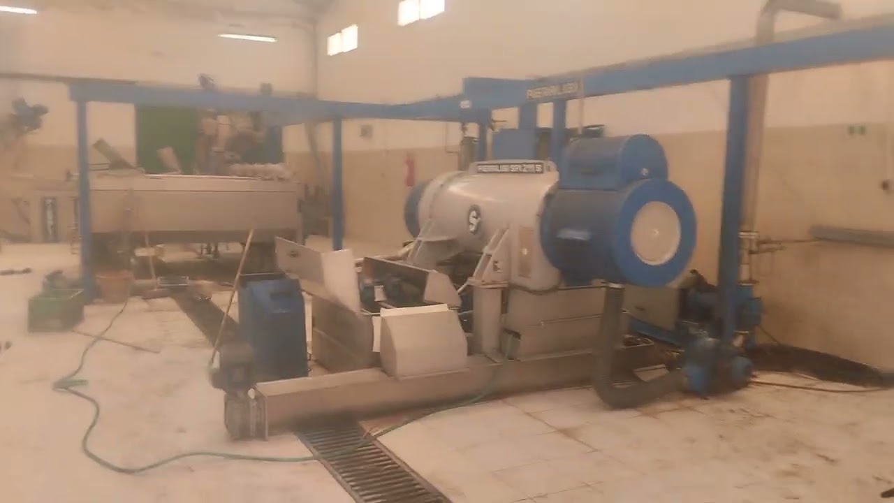 chaine extraction huile d'olive 60 tonne par jour marque pieralisi