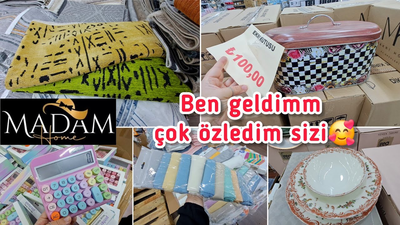 Ben geldiiimmm🤗 madam hom u çektim size ‼️ çeyiz alışverişi | çeyizlik ürünler | çeyiz mağazası turu