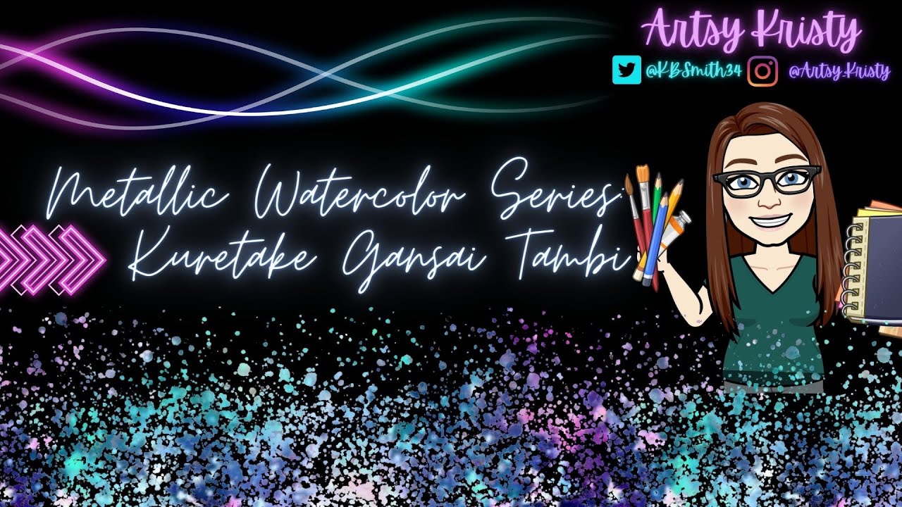Metallic Watercolor Series - Kuretake Gansai Tambi