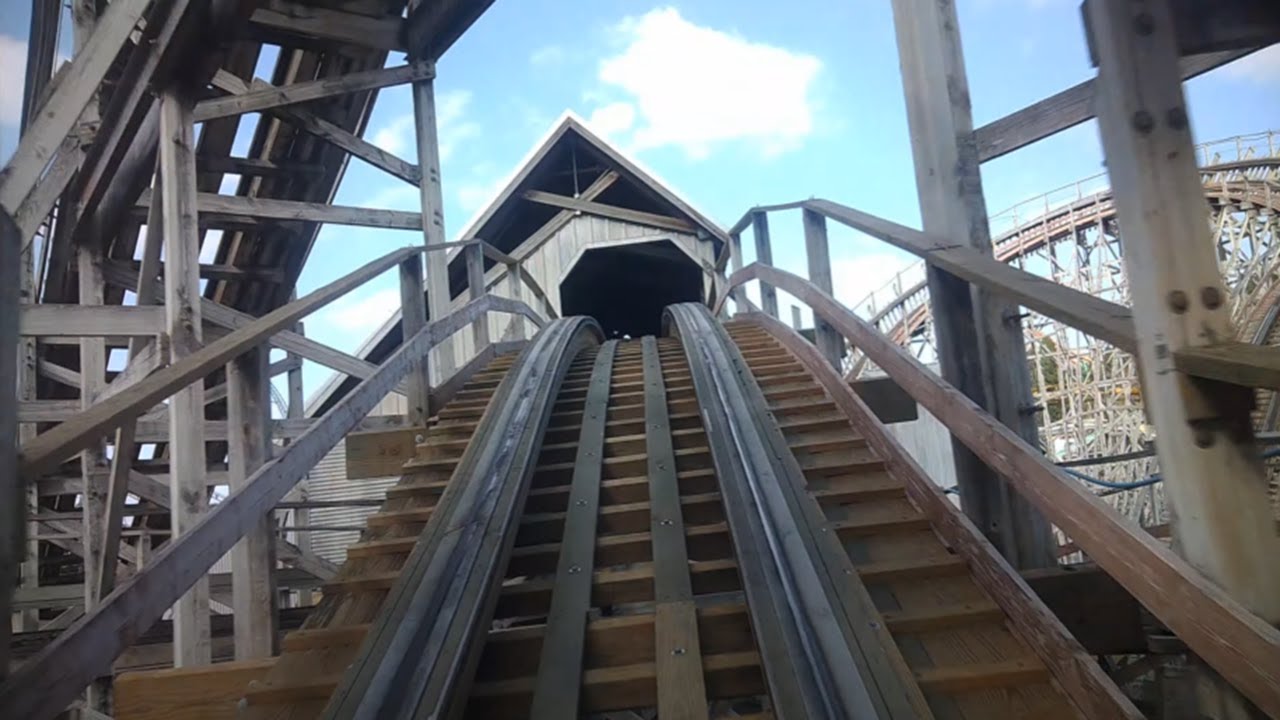 Apocalypse The Ride - Six Flags Magic Mountain - Front Row (4K HD POV) - March 2025