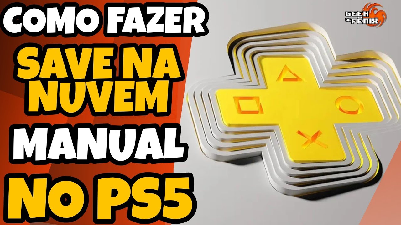 Como Fazer Download e Upload do Save na Nuvem no PS5 [PS Plus]