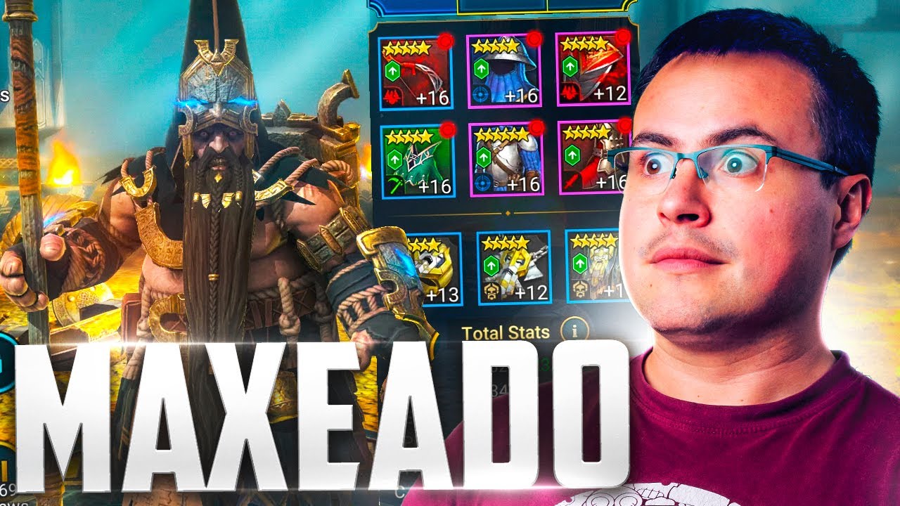 GEOMANTE con TODAS las Habilidades al Máximo 🔝 Raid: Shadow Legends