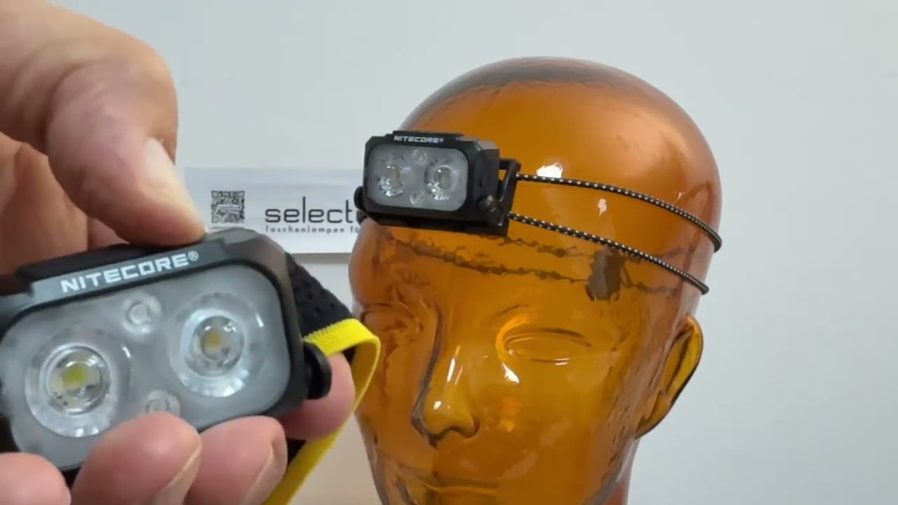 Nitecore NU25 MCT 400 Lumen - Leichte Kopflampen mit 2 Lichtquellen