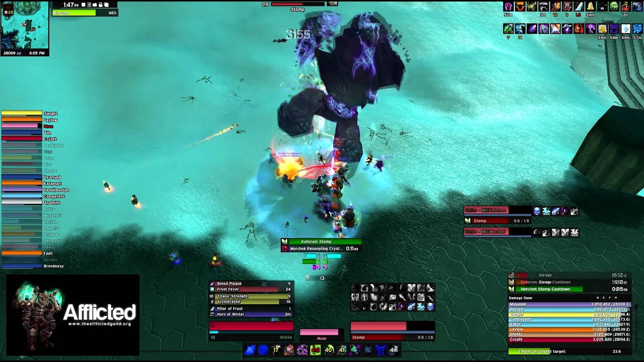 Frost DK - The Afflicted vs H Morchok 25M