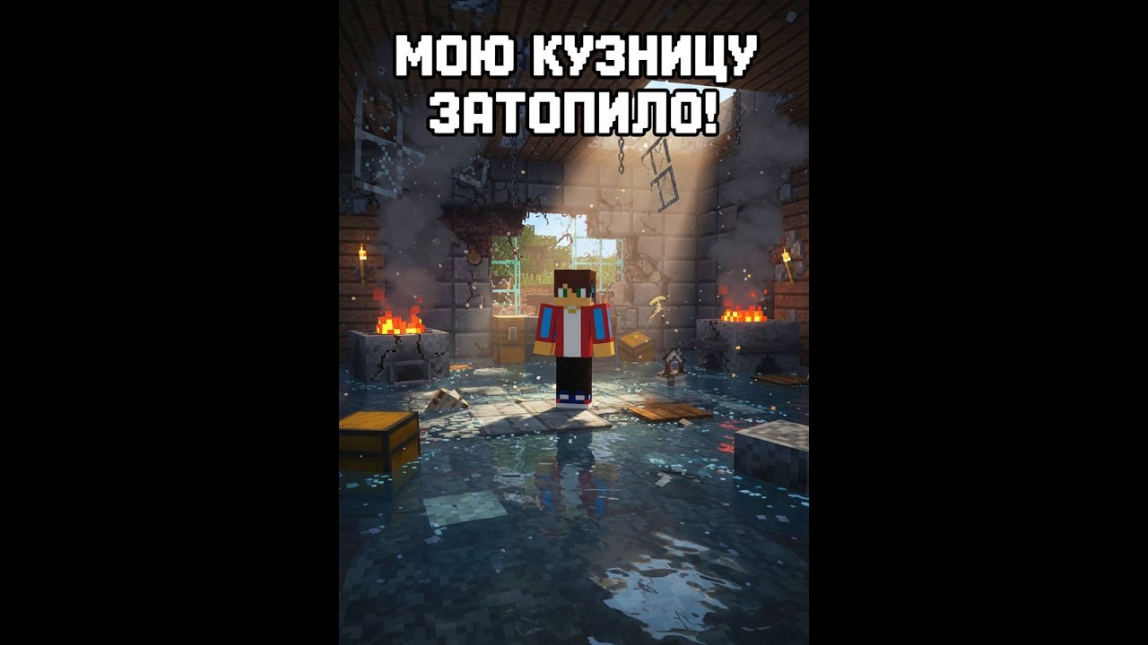 Мою кузницу ЗАТОПИЛО !!!!