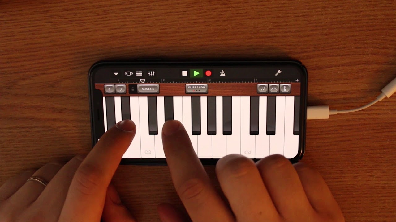 Imagine Dragons - Believer on iPhone (GarageBand)