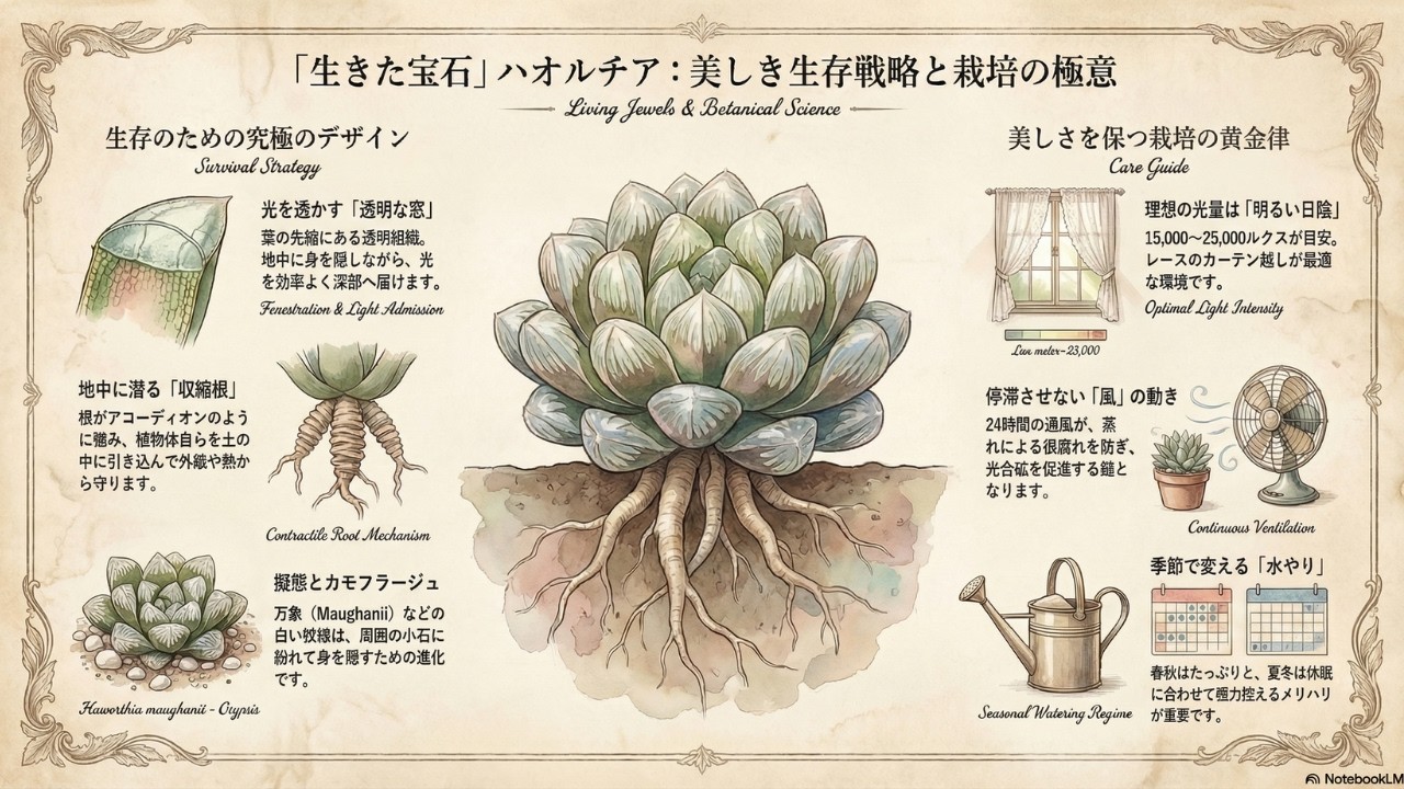 【生きる宝石】ハオルチアの世界を徹底解説