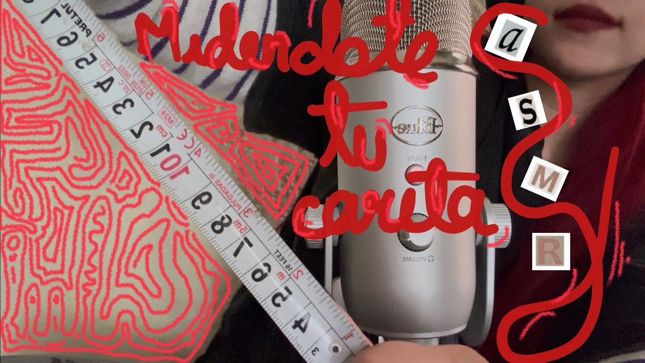 midiéndote tu carita l ASMR