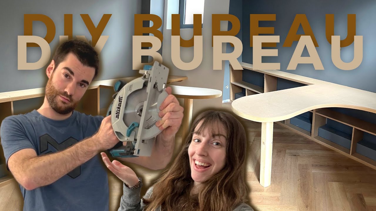 FABRICATION D’UN BUREAU D’ANGLE & RANGEMENTS (Partie 1) - EP 63