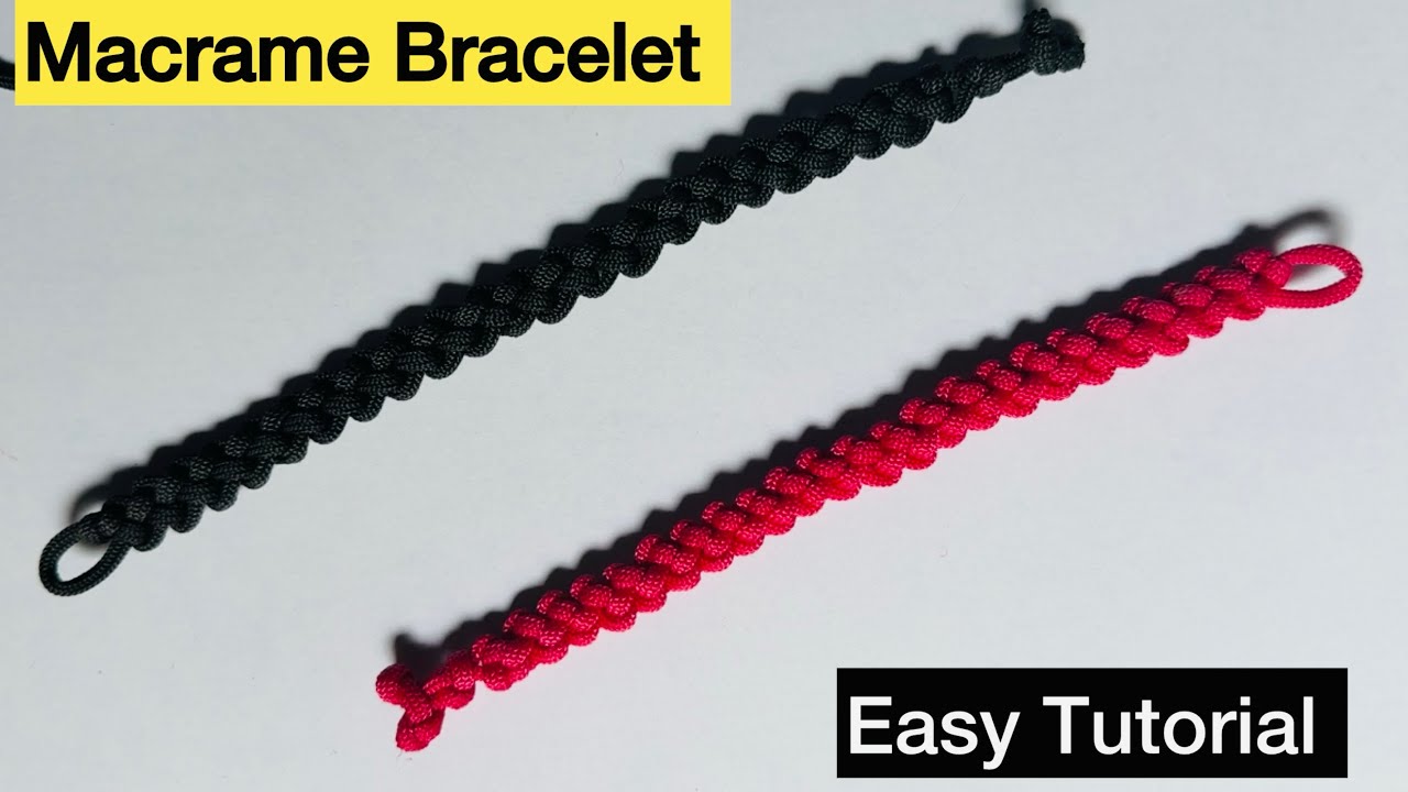 Macrame Bracelet Tutorial! Easy Making |Step To Step Tutorial 