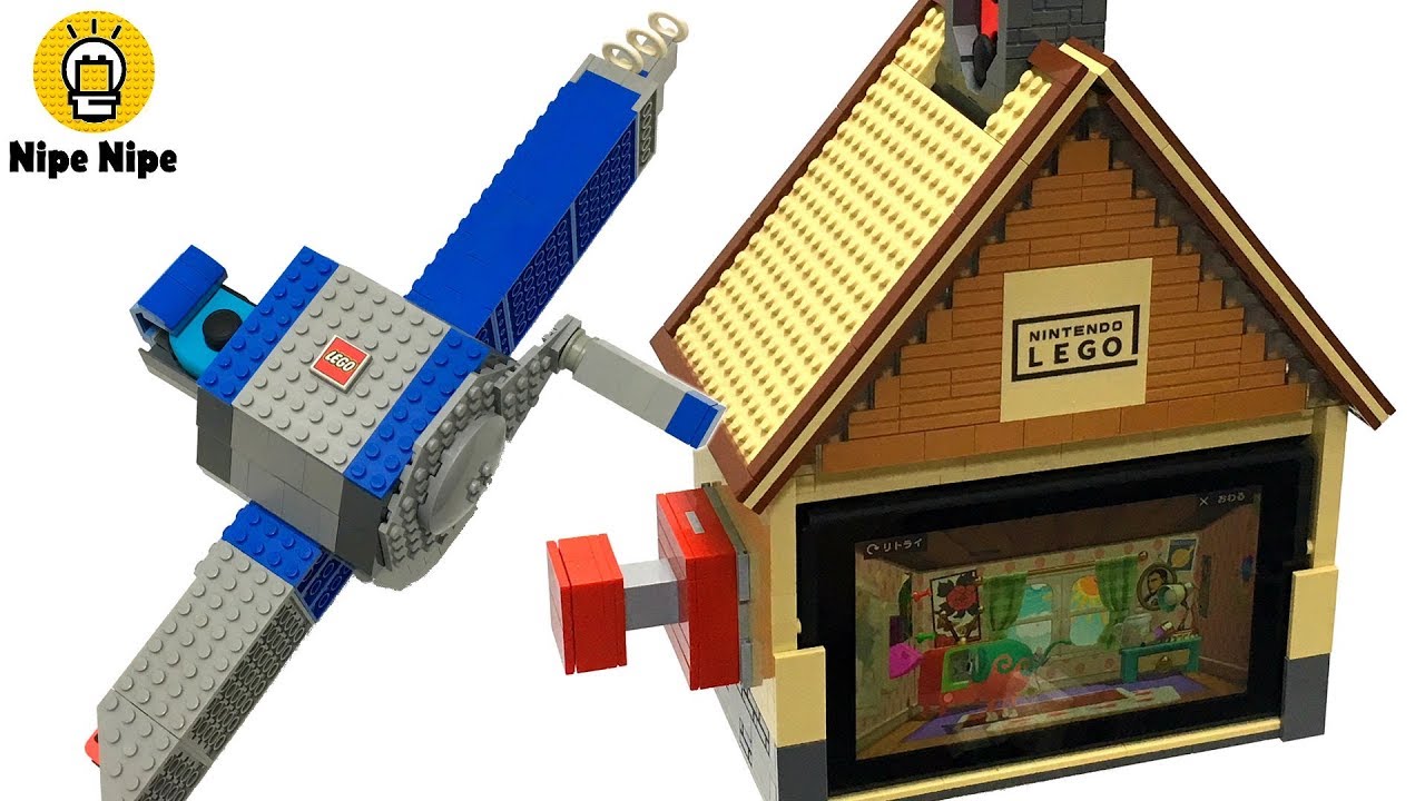 レゴでニンテンドーラボのトイコン作ってみた！【LEGO】Nintendo labo