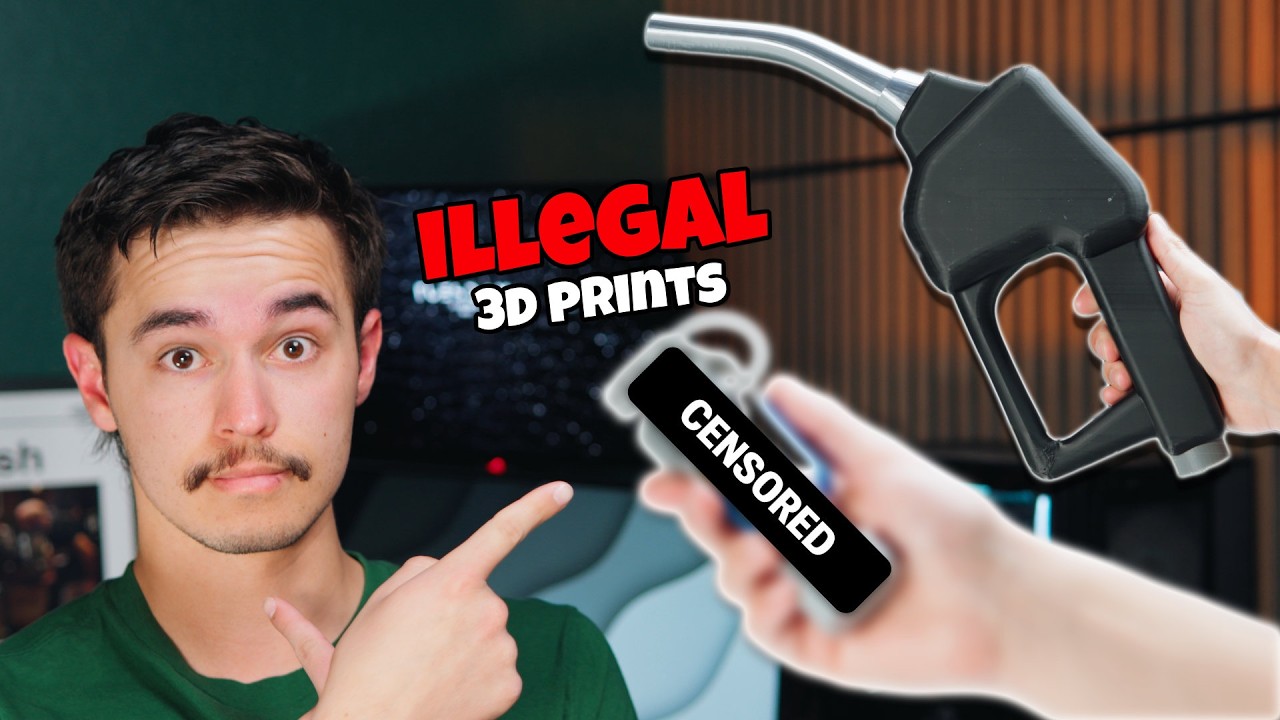 9 3D Prints That Feel Illegal To Own!