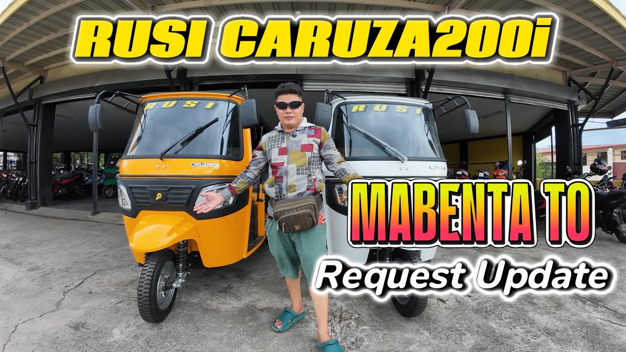 RUSI CARUZA200i | REQUEST UPDATE KAYA PALA MARAMING BUMIBILI NITO DAHIL SA MGA FEATURES NITO#tuktuk