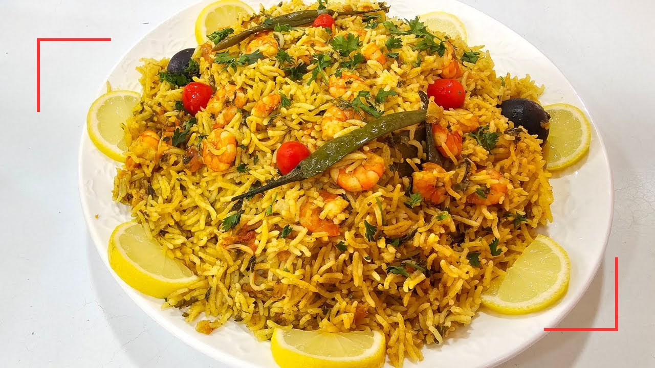 مجبوس روبيان 🦐كبسة روبيان🦐 الروز بالكروفيت🦐 سميوه لي بغيتو 🔥 المهم وصفة رائعة خفا زربا 💯