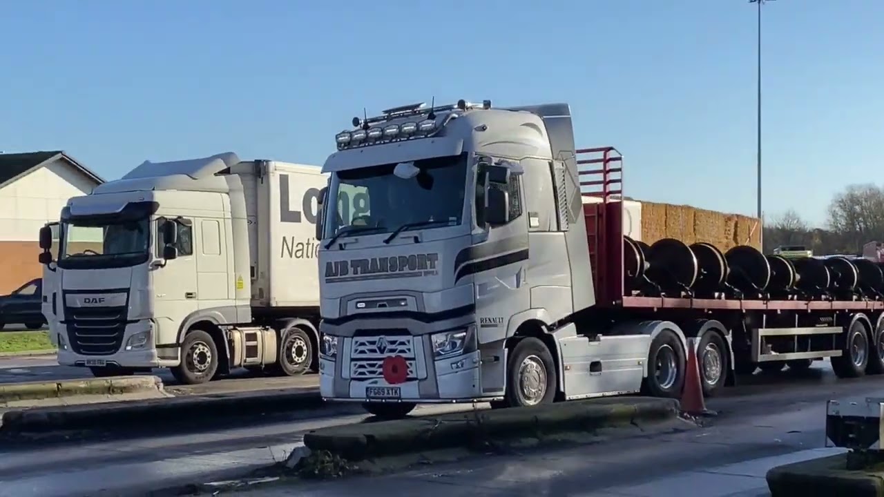 TRUCKSPOTTING AT LYMM TRUCKSTOP & LYMM TRUCKWASH 26 NOVEMBER 2024
