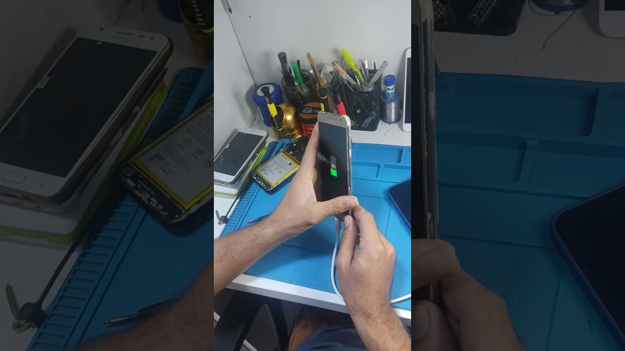 j7 com But&atilde;o pawer quebrado, como ligar, serve tamb&eacute;m para quase todos aparelho da linha j