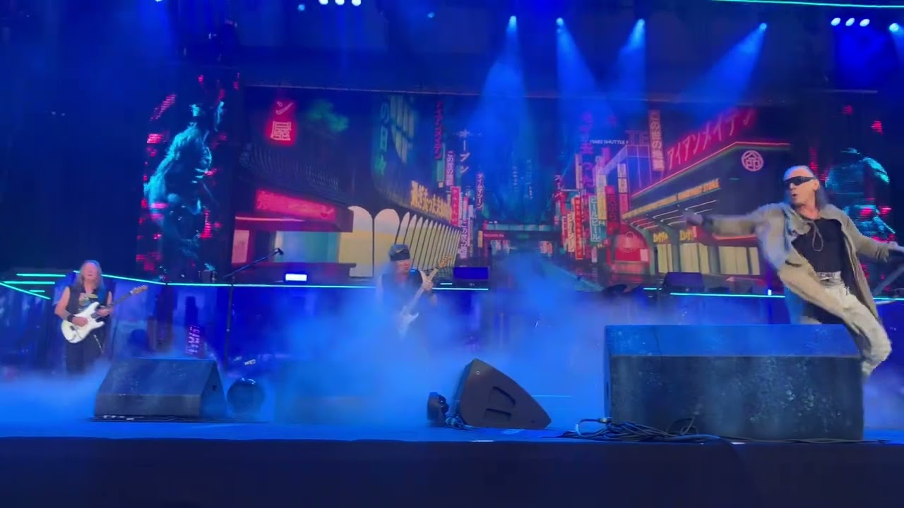 Iron Maiden - Intro + Caught Somewhere in Time - Múrcia - 20/07/23 - FTTB