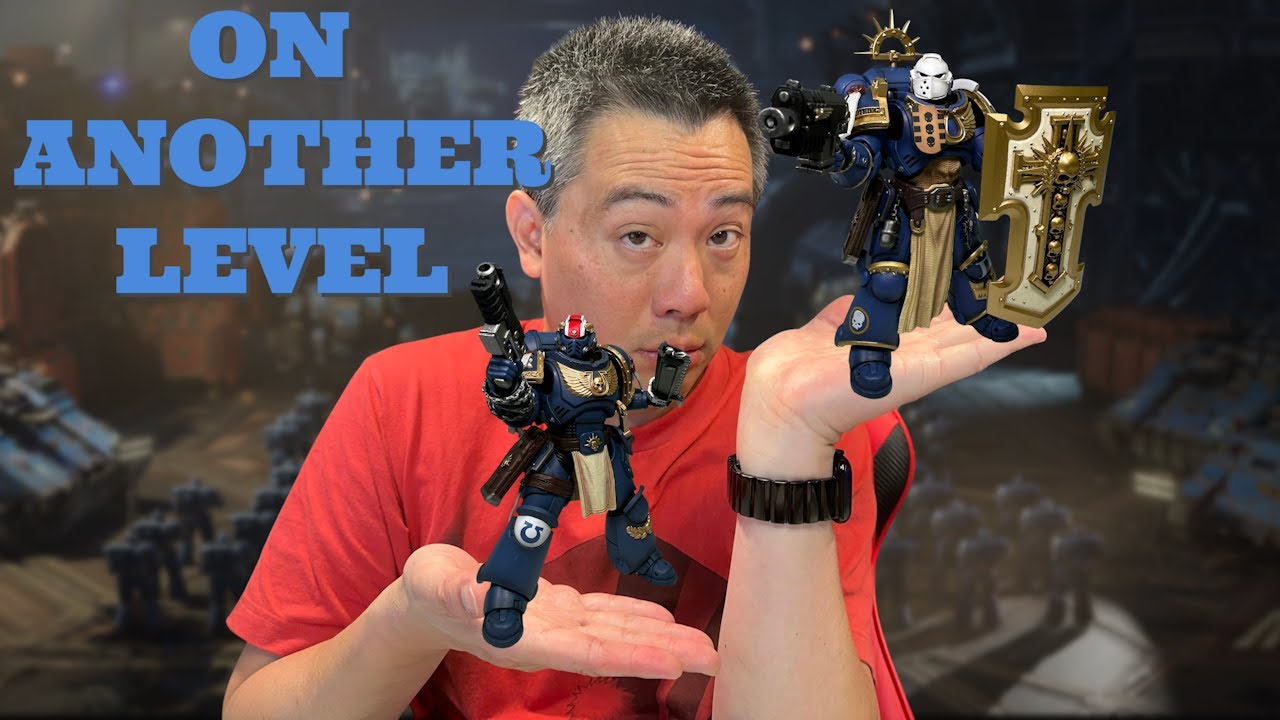 Обзор JoyToy Warhammer 40K Secret Level: Лейтенант Тит и Ветеран Клинка Левантус