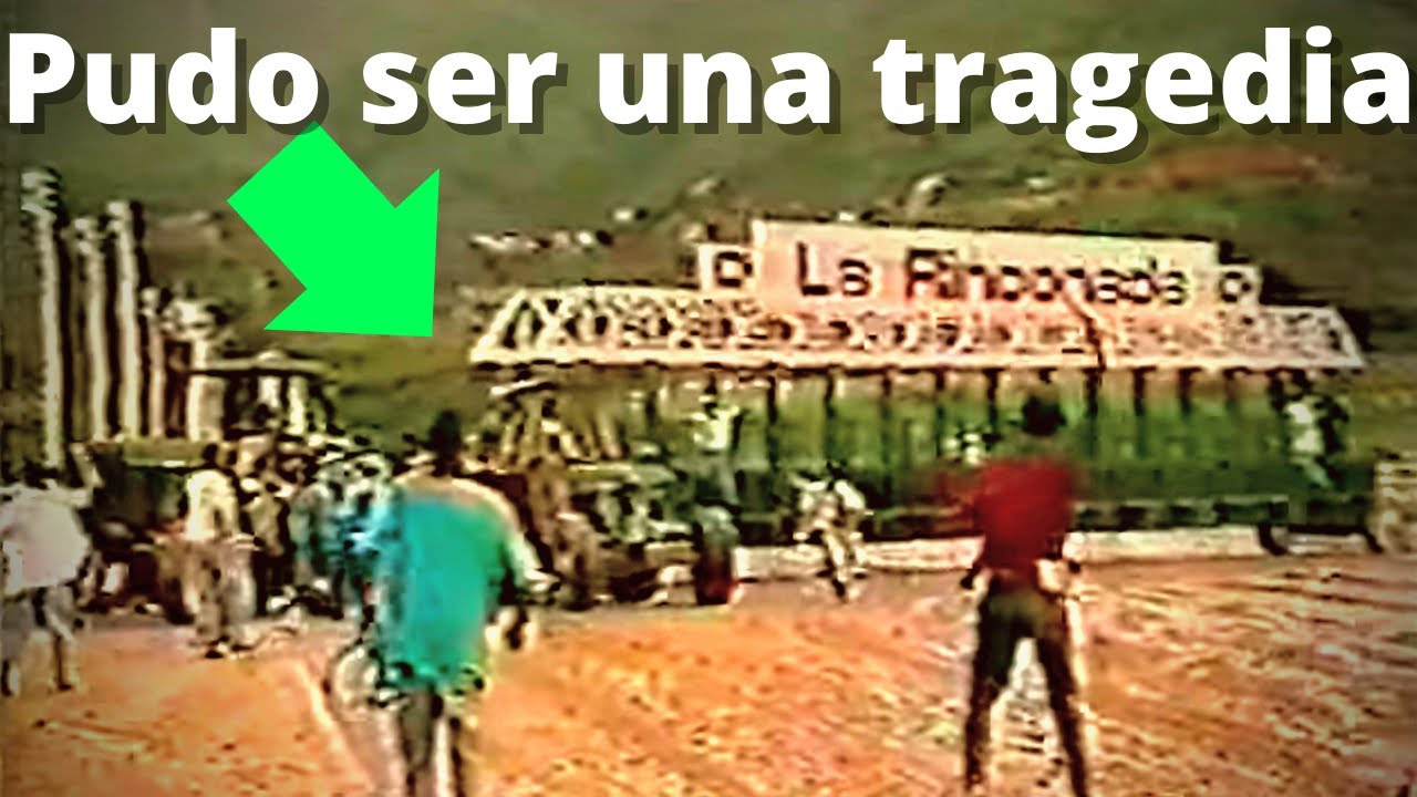 El d&iacute;a que Se tranc&oacute; el tractor en el hip&oacute;dromo LA RINCONADA 😱😳 as&iacute; fue el desastre