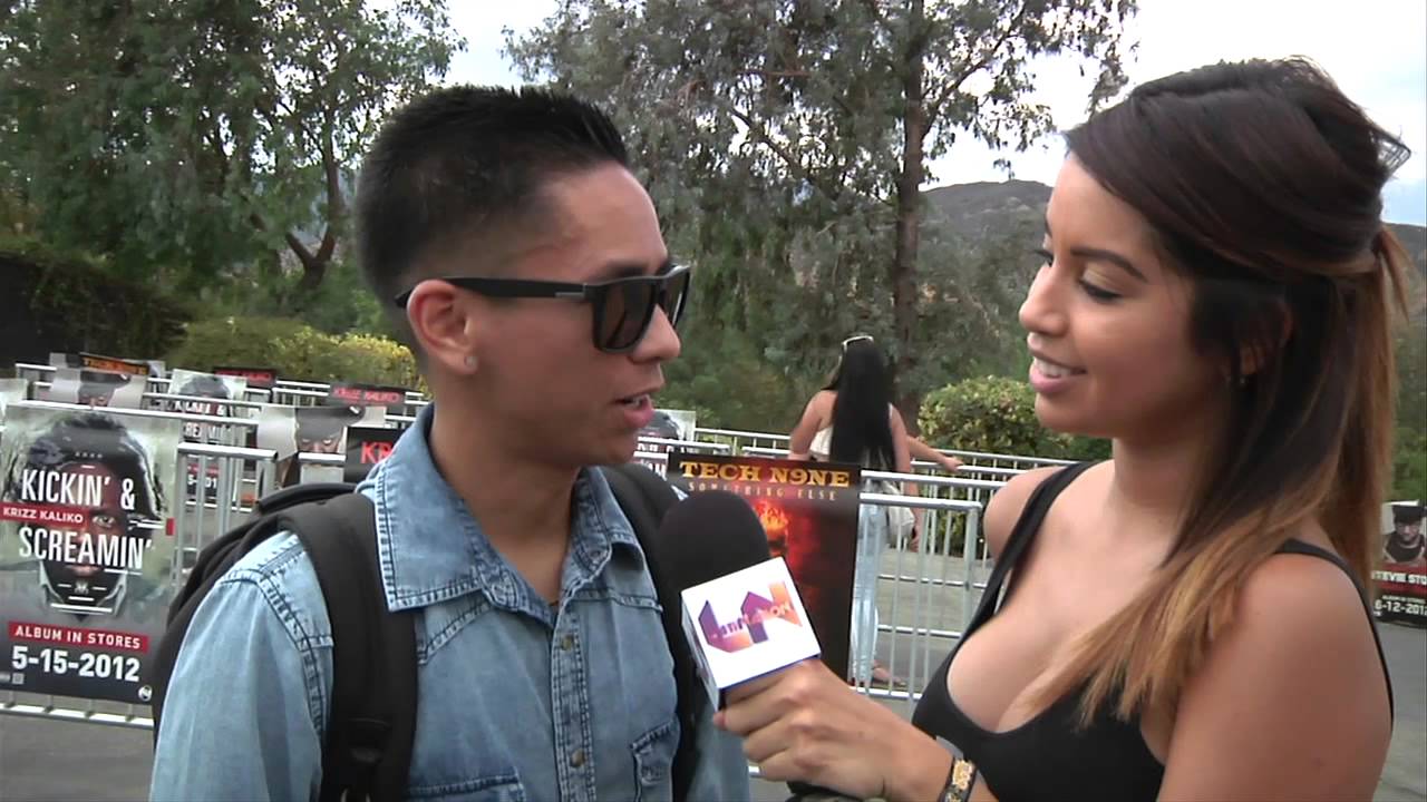 Krystal Bee at Rock the Bells