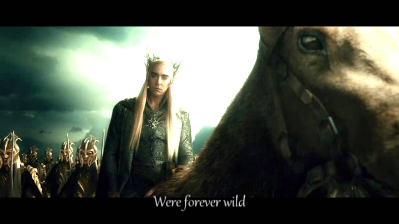 Thorin/Thranduil - Thorinduil - Young and Beautiful