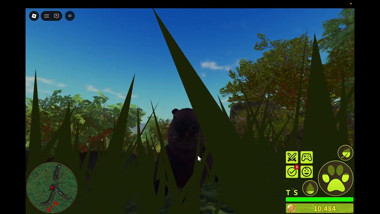 jugando jungla life #roblox #jungle #junglelife #aventuregaming