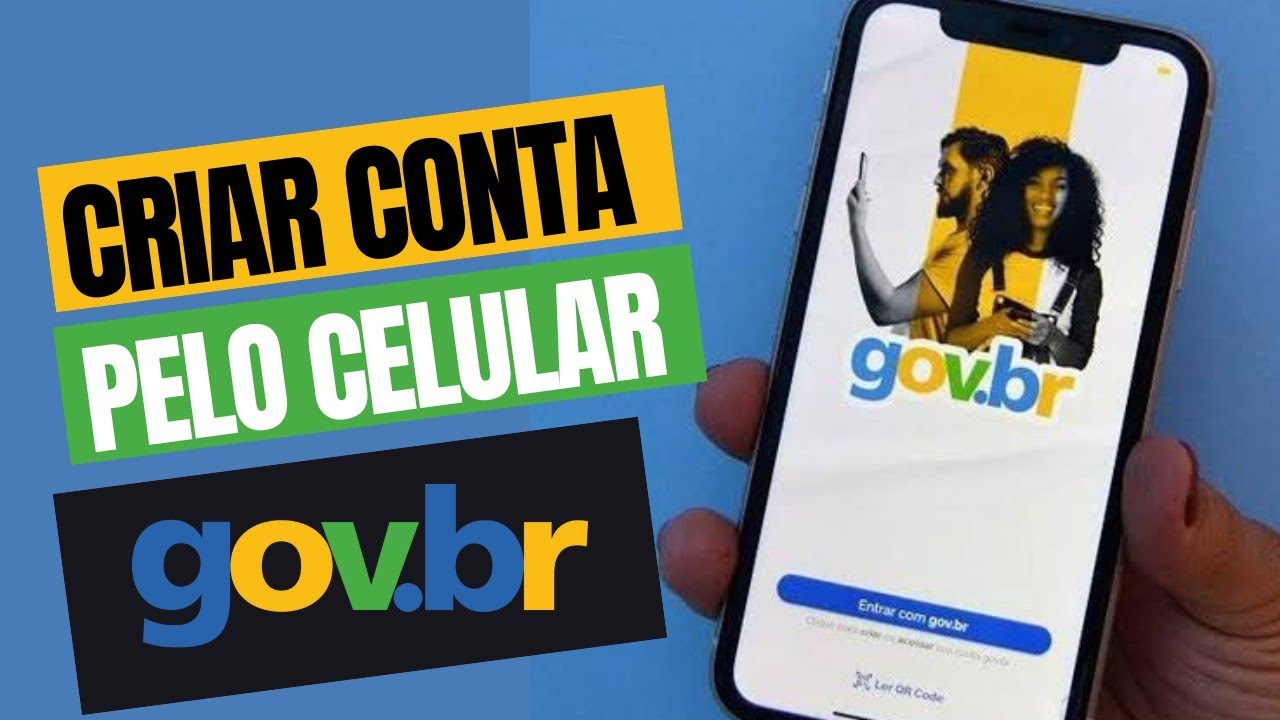 Como criar conta GOV.BR pelo celular ( Passo a passo)