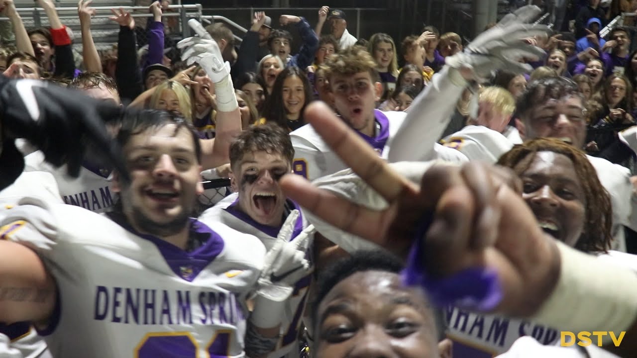 Denham Beats Central 42-14 | Postgame Celebration