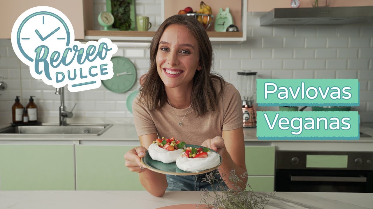 Pavlovas veganas 💚 - Recreo dulce 🍭 | Tastemade ✨