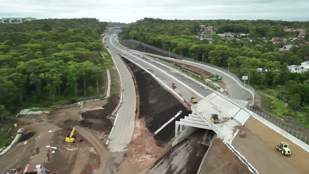 Newcastle In City ByPass Near Completion. Jesmond to Rankin Park, John Hunter Hospital 1 March 2026