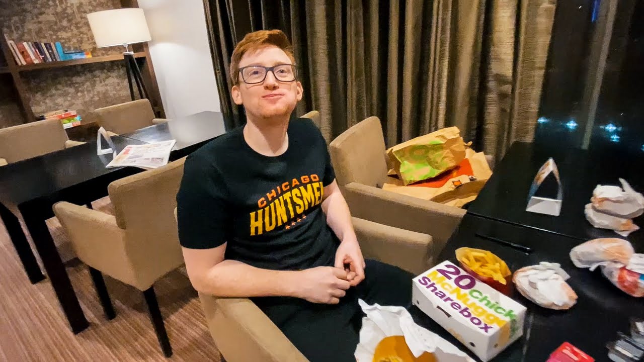 4am MCDONALDS RUN w/ Scump & GUNLESS (gross)